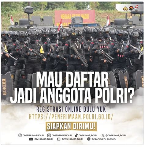 penerimaan polri go id registrasi